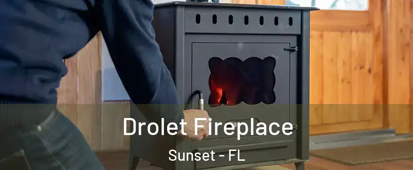  Drolet Fireplace Sunset - FL