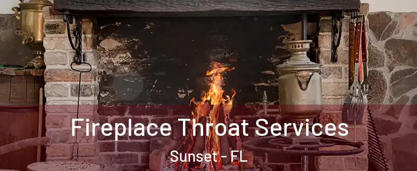  Fireplace Throat Services Sunset - FL