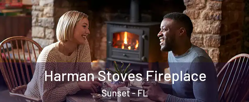  Harman Stoves Fireplace Sunset - FL