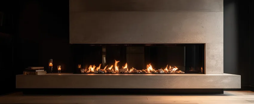 Gas Fireplace Ember Bed Design Services in Sunset, Florida
