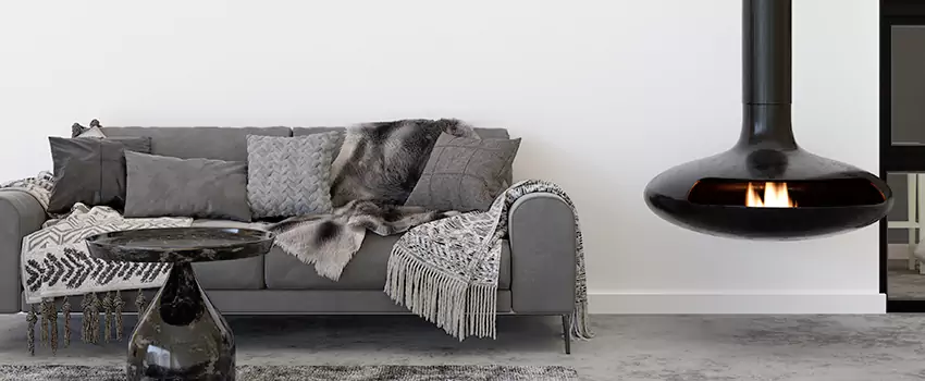 Circular Hanging Fireplace Installation Services in Sunset, FL