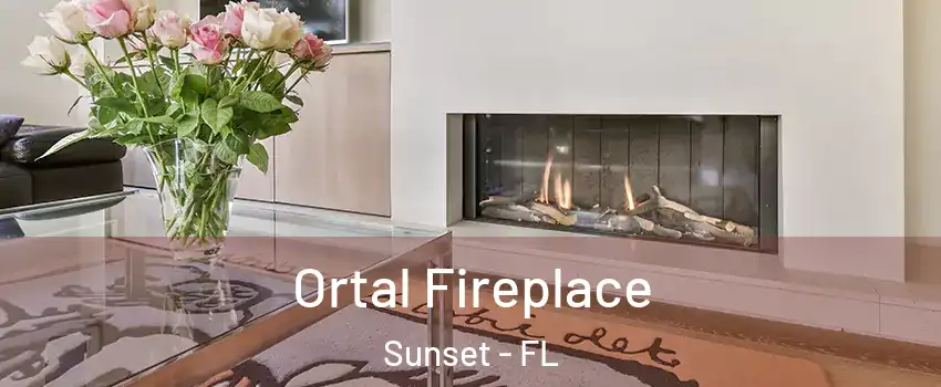  Ortal Fireplace Sunset - FL
