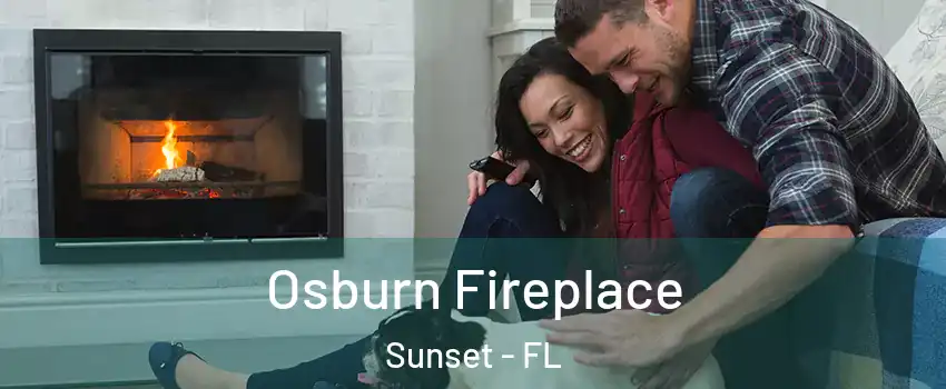 Osburn Fireplace Sunset - FL