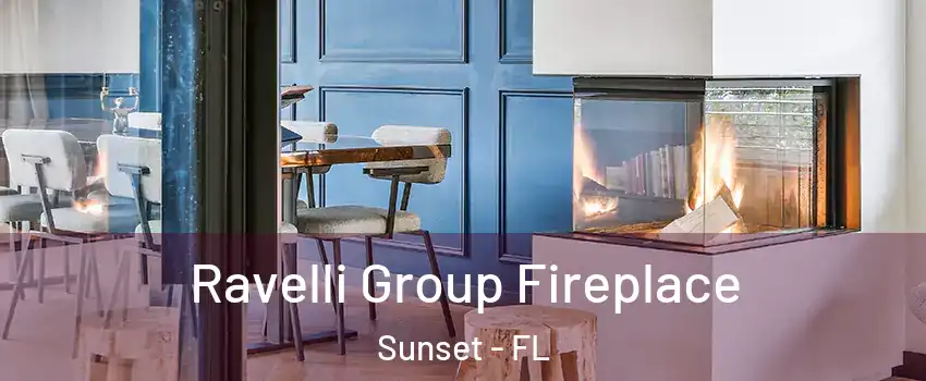  Ravelli Group Fireplace Sunset - FL