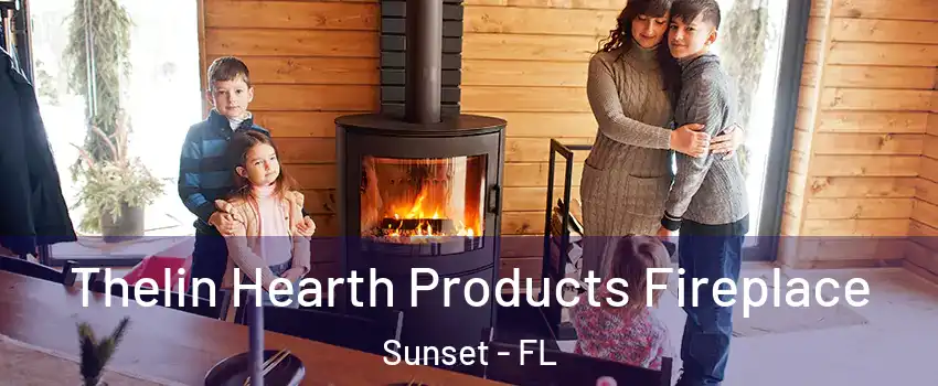  Thelin Hearth Products Fireplace Sunset - FL